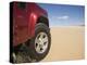 Queensland, Fraser Island, Four Wheel Driving on Sand Highway of Seventy-Five Mile Beach, Australia-Andrew Watson-Premier Image Canvas