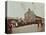 Queue of people at a bus stop in the Blackfriars Road, London, 1906-Unknown-Premier Image Canvas