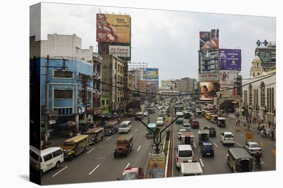 Quezon Boulevard, Quiapo, Manila, Philippines, Southeast Asia, Asia-Ben Pipe-Premier Image Canvas