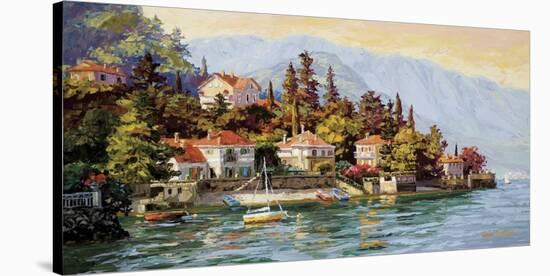 Quiet Como Inlet-Erin Dertner-Stretched Canvas