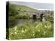 Quiet Man Bridge, Near Maam Cross, Connemara, County Galway, Connacht, Republic of Ireland-Gary Cook-Premier Image Canvas