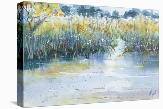 Quiet waters flow-Margaret Coxall-Premier Image Canvas