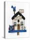 Quilt Shop Birdhouse-Debbie McMaster-Premier Image Canvas