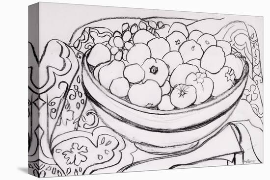 Quince in a Large Bowl, 2000-Joan Thewsey-Premier Image Canvas