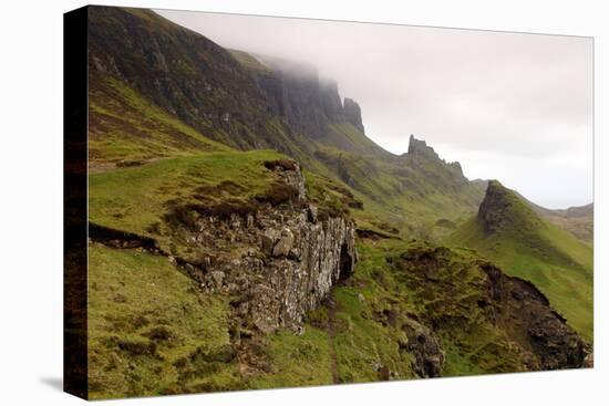 Quiraing, Isle of Skye, Highland, Scotland-Peter Thompson-Premier Image Canvas