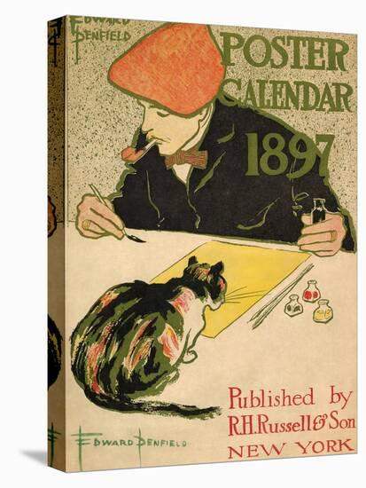 R.H. Russell & Son Calendar, 1897-Edward Penfield-Stretched Canvas