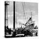 R.M.S. 'Queen Mary' Arriving at Southampton, 1936-null-Premier Image Canvas