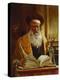 Rabbi Delivering a Sermon-Joseph Jost-Premier Image Canvas