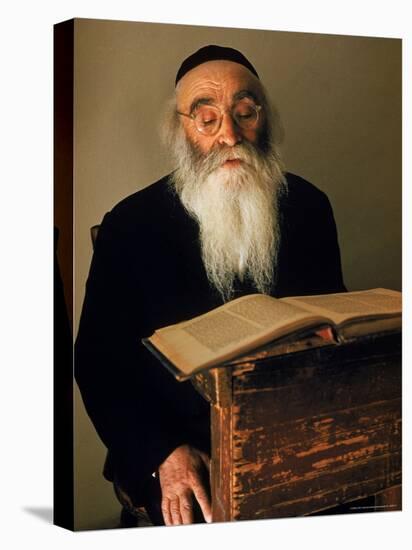 Rabbi Reading the Talmud-Alfred Eisenstaedt-Premier Image Canvas