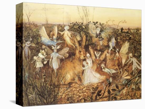 Rabbit and Fairies, 1880-John Anster Fitzgerald-Premier Image Canvas