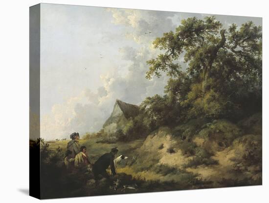 Rabbiting-George Morland-Premier Image Canvas