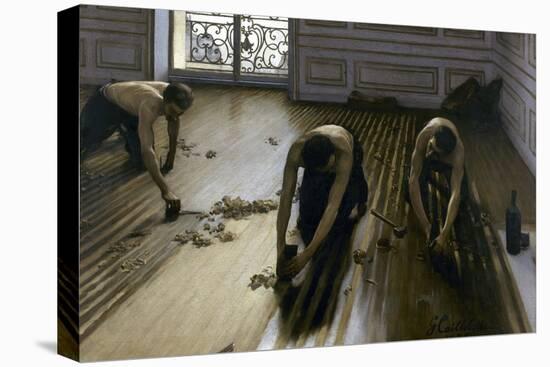 Raboteurs de parquets-Gustave Caillebotte-Premier Image Canvas