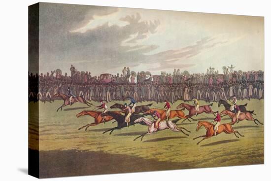 'Racing', c19th century-John Clarke-Premier Image Canvas