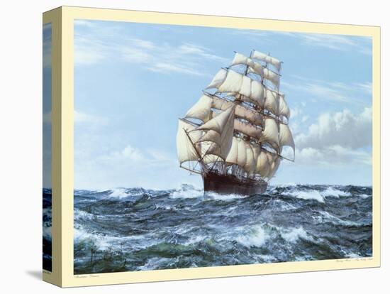 Racing Home, The Cutty Sark-Montague Dawson-Stretched Canvas