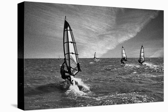 Racing Surfers-Adrian Campfield-Premier Image Canvas