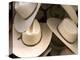 Rack with Assortment of Stylish Mexican Hats, Puerto Vallarta, Mexico-Nancy & Steve Ross-Premier Image Canvas
