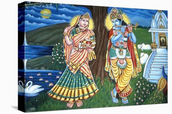 Radha and Krishna-null-Premier Image Canvas