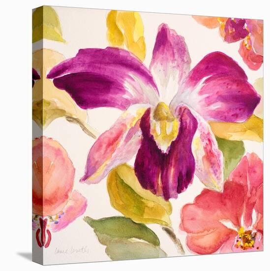 Radiant Orchid Square I-Lanie Loreth-Stretched Canvas