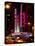 Radio City Music Hall and Yellow Cab by Night, Manhattan, Times Square, New York City, US, USA-Philippe Hugonnard-Premier Image Canvas