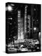 Radio City Music Hall and Yellow Cab by Night, Manhattan, Times Square, NYC, USA-Philippe Hugonnard-Premier Image Canvas
