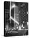 Radio City Shining with Many Bright Lights During the Night-Bernard Hoffman-Premier Image Canvas