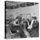 Radio Interview of Schoolboys on a Factory Visit, Stanley Tools, Sheffield, South Yorkshire, 1968-Michael Walters-Stretched Canvas