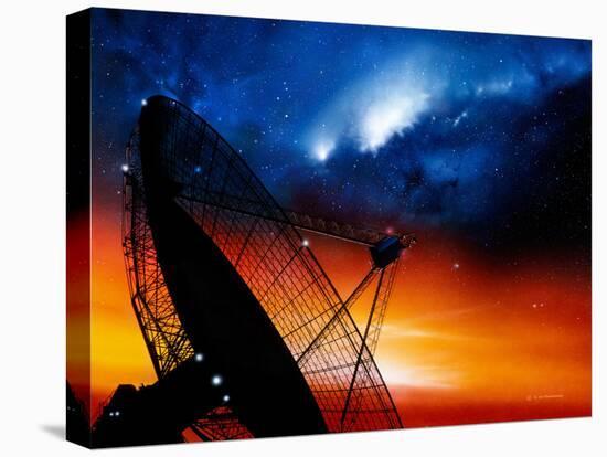 Radio Telescope-Detlev Van Ravenswaay-Premier Image Canvas