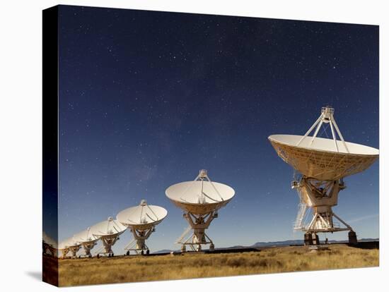 Radio telescopes at an Astronomy Observatory, New Mexico, USA-Maresa Pryor-Premier Image Canvas