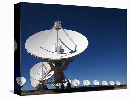 Radio telescopes at an Astronomy Observatory, New Mexico, USA-Maresa Pryor-Premier Image Canvas