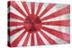 Radioactive Old Japan Flag-Thomaspajot-Stretched Canvas