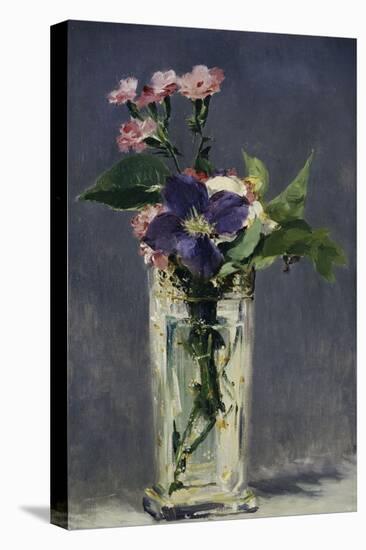 Ragged Robins and Clematis, c.1882-Edouard Manet-Premier Image Canvas