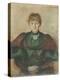 Ragnhild Backstrom, C.1894 (Pastel on Canvas)-Edvard Munch-Premier Image Canvas