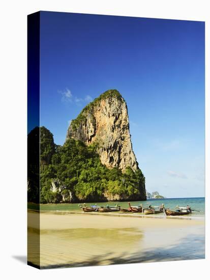 Rai Leh West Beach, Rai Leh (Railay), Andaman Coast, Krabi Province, Thailand, Southeast Asia, Asia-Jochen Schlenker-Premier Image Canvas