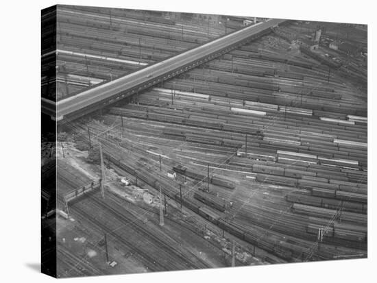 Rail Road Cars During Rail Strike-Joe Scherschel-Premier Image Canvas