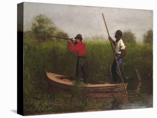 Rail Shooting on the Delaware, 1876-Thomas Cowperthwait Eakins-Premier Image Canvas