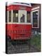 Railroad car at the train depot park in Issaquah, Washington, USA-Janis Miglavs-Premier Image Canvas