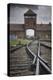 Railroad Tracks Leading into KL Auschwitz II-Jon Hicks-Premier Image Canvas