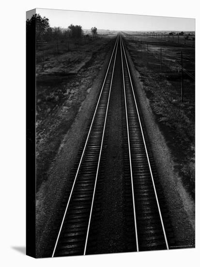 Railroad Tracks-Andreas Feininger-Premier Image Canvas