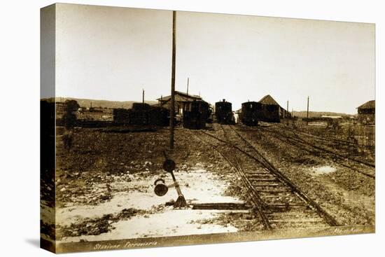 Railway Station of Abdel Kader, Eritrea, Italian Colonialism in East Africa-null-Premier Image Canvas