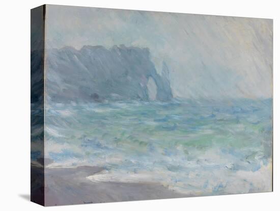 Rain in Étretat-Claude Monet-Premier Image Canvas
