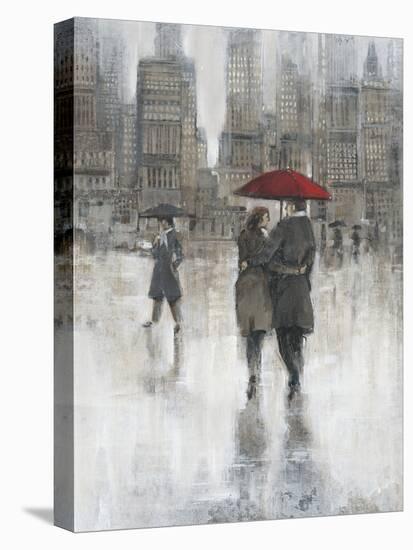 Rain in The City II-Tim OToole-Stretched Canvas