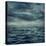 Rain over the Stormy Sea-egal-Stretched Canvas