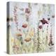 Rain Shower Garden-Lora Gold-Stretched Canvas