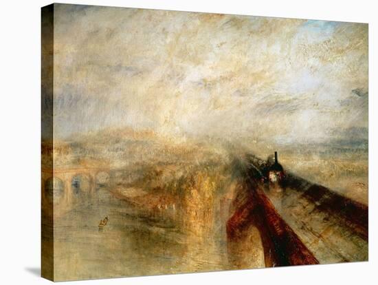 Rain, Steam And Speed "The Great Western Railway" 1844-JMW Turner-Premier Image Canvas