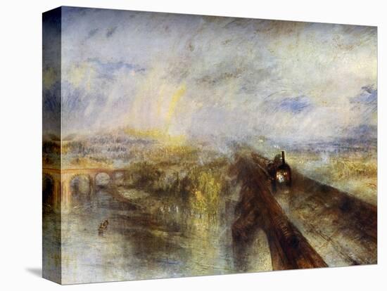 Rain, Steam and Speed - the Great Western Railway, C1844-J. M. W. Turner-Premier Image Canvas