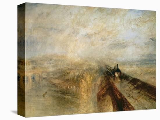 Rain, Steam, and Speed-J. M. W. Turner-Premier Image Canvas