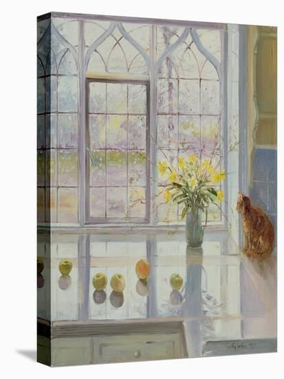 Rain Watching-Timothy Easton-Premier Image Canvas