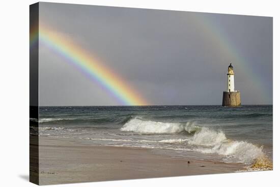 Rainbow And a Lighthouse-Duncan Shaw-Premier Image Canvas