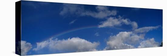 Rainbow and Clouds in the Sky, Hawaii, USA-null-Premier Image Canvas