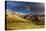 Rainbow at Sunset over Hellgate Canyon in Missoula, Montana-James White-Premier Image Canvas